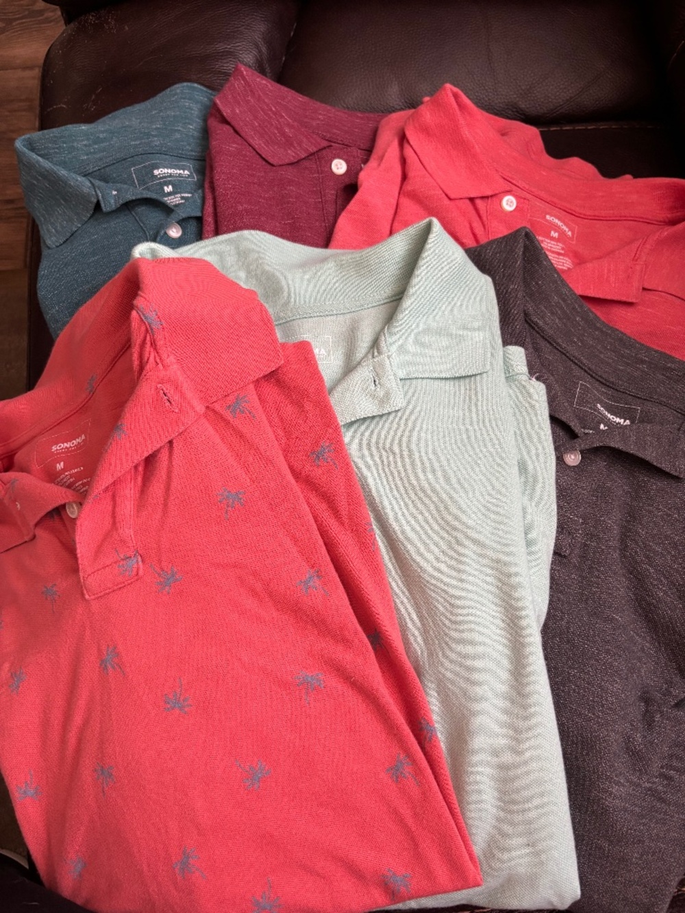 Bundle of 6 Sonoma Men’s medium short sleeve shirts